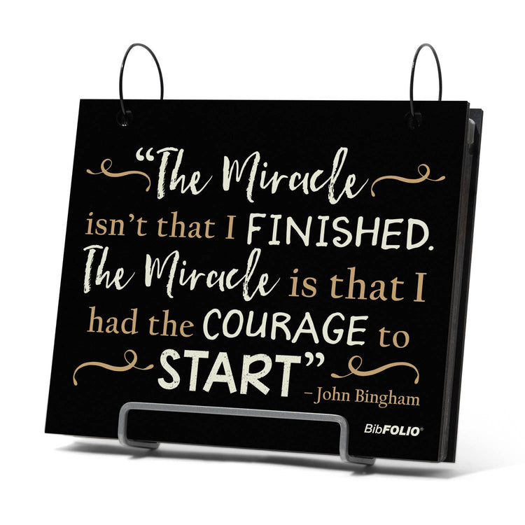 BibFOLIO® Race Bib Album - Miracle