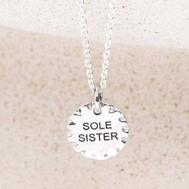 Sterling Silver Sole Sister Necklace