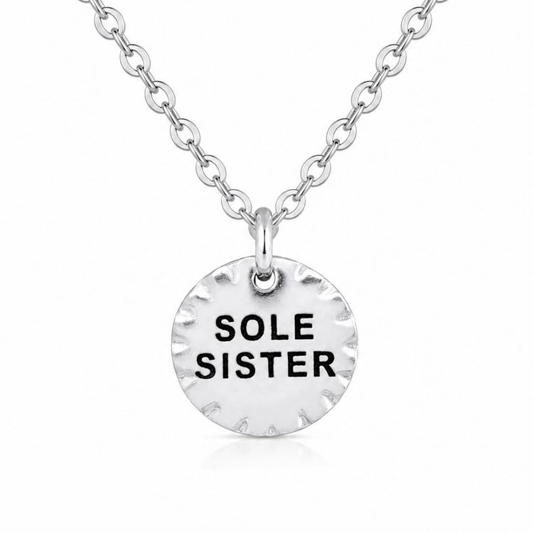 Sterling Silver Sole Sister Necklace