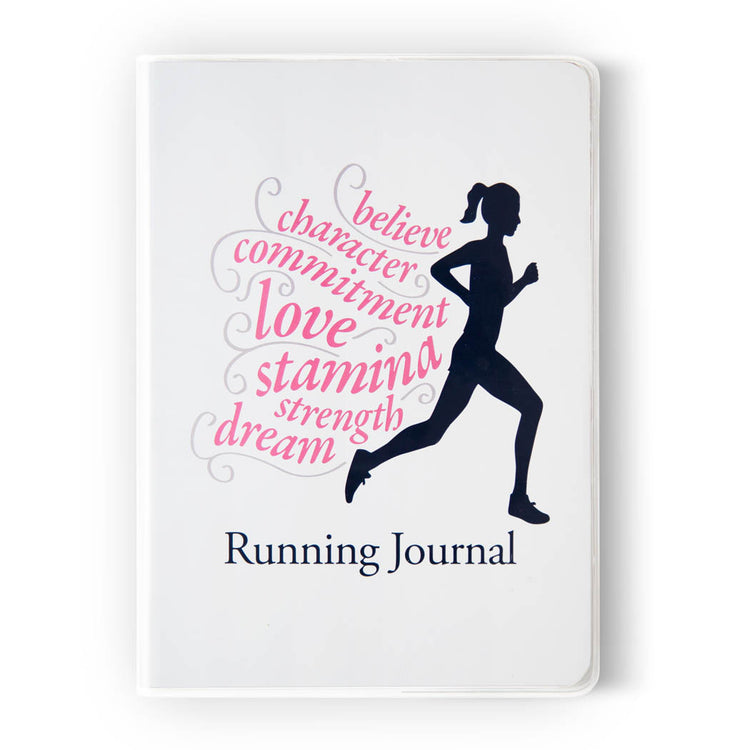 Running Journal - Believe Running Girl