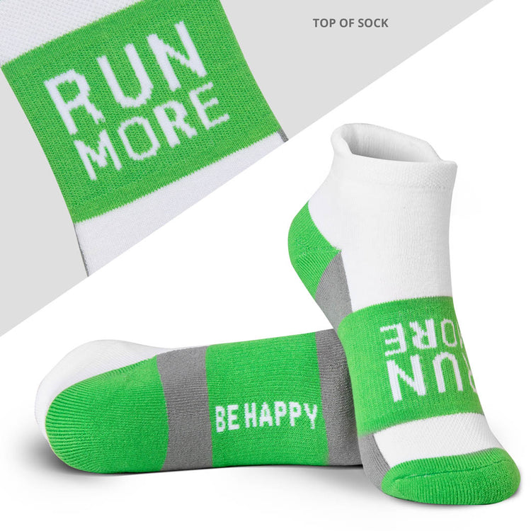 Socrates® Woven Performance Socks Run More (Lime)