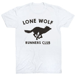 Running Short Sleeve T-Shirt - Run Club Lone Wolf