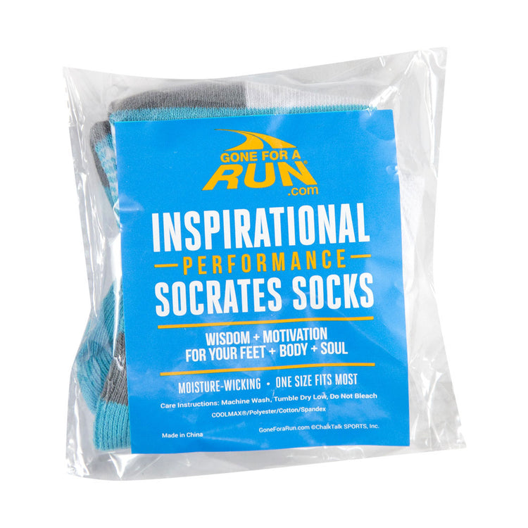 Socrates® Woven Performance Socks Mother Runner (Teal)