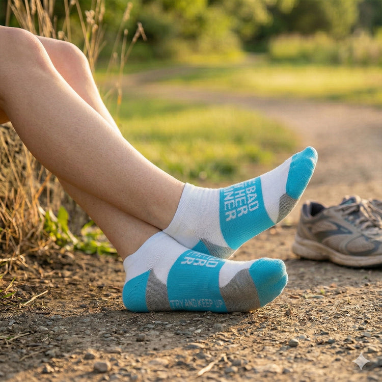 Socrates® Woven Performance Socks Mother Runner (Teal)
