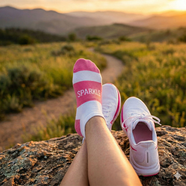 Socrates® Woven Performance Socks Sparkle