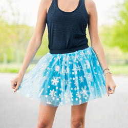 Runner's Printed Tutu - Ice Queen