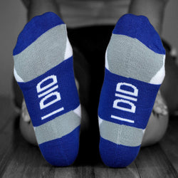 Socrates® Woven Performance Socks I Can (Royal)