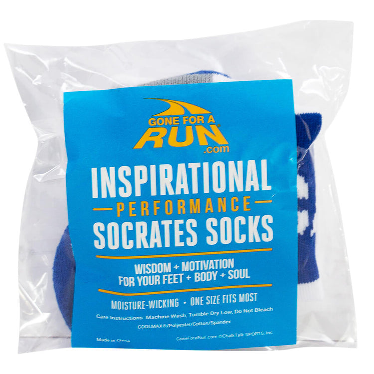 Socrates® Woven Performance Socks I Can (Royal)