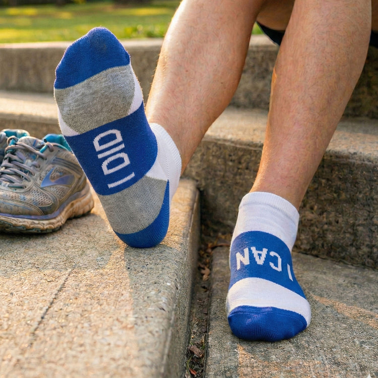 Socrates® Woven Performance Socks I Can (Royal)