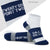 Socrates® Woven Performance Socks 26.2 You've Got This! (Navy)