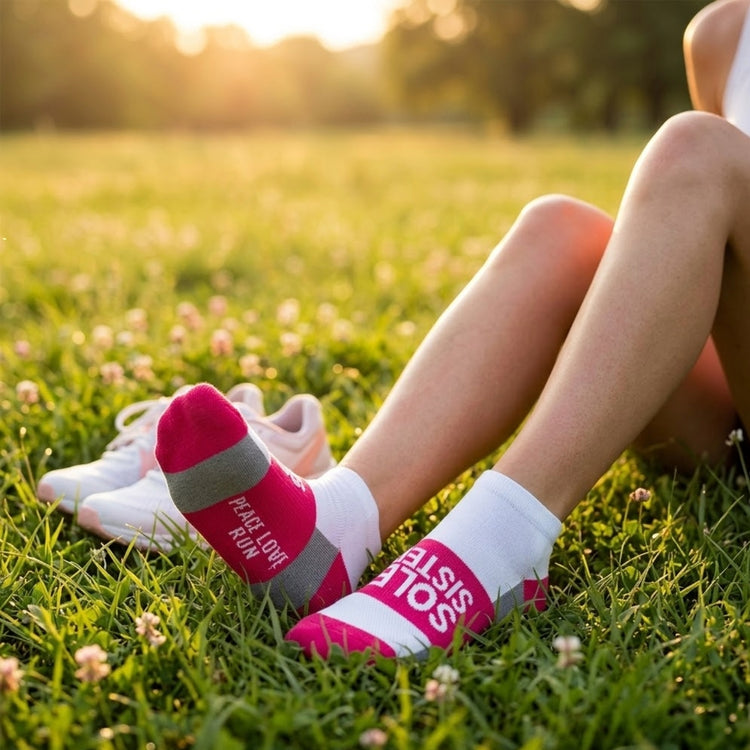 Socrates® Woven Performance Socks Sole Sister (Fuchsia)