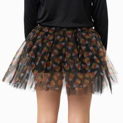 Runner's Printed Tutu Candy Corn