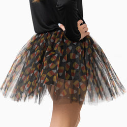 Runner's Printed Tutu Candy Corn