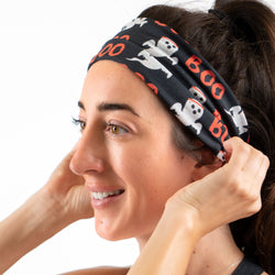 Multifunctional Headwear - Faster Than Boo Pattern RokBAND