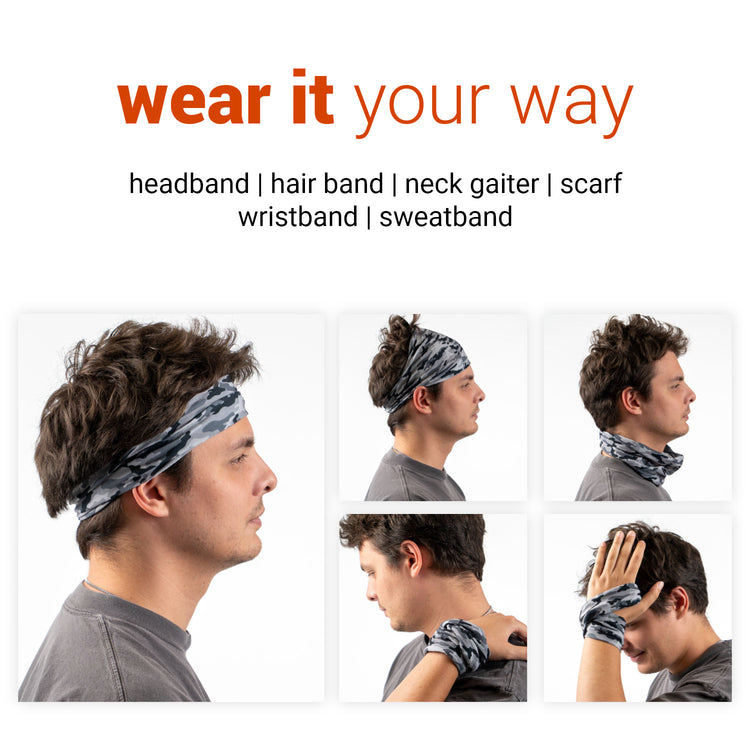 Multifunctional Headwear - Faster Than Boo Pattern RokBAND