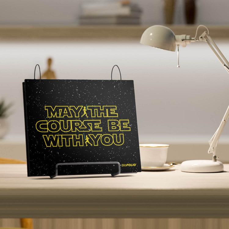 BibFOLIO® Race Bib Album - May The Course Be With You