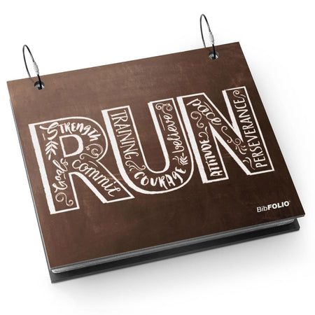 BibFOLIO® Race Bib Album - Inspire To Run