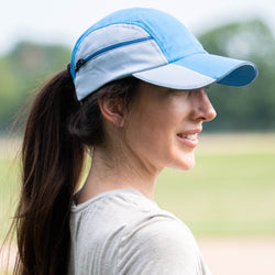 CoolRun Pocket Hat - Blue