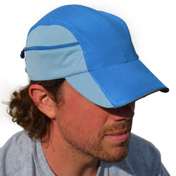 CoolRun Pocket Hat - Blue