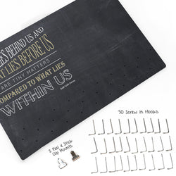 Running Large Hooked on Medals and Bib Hanger - What Lies Within Us
