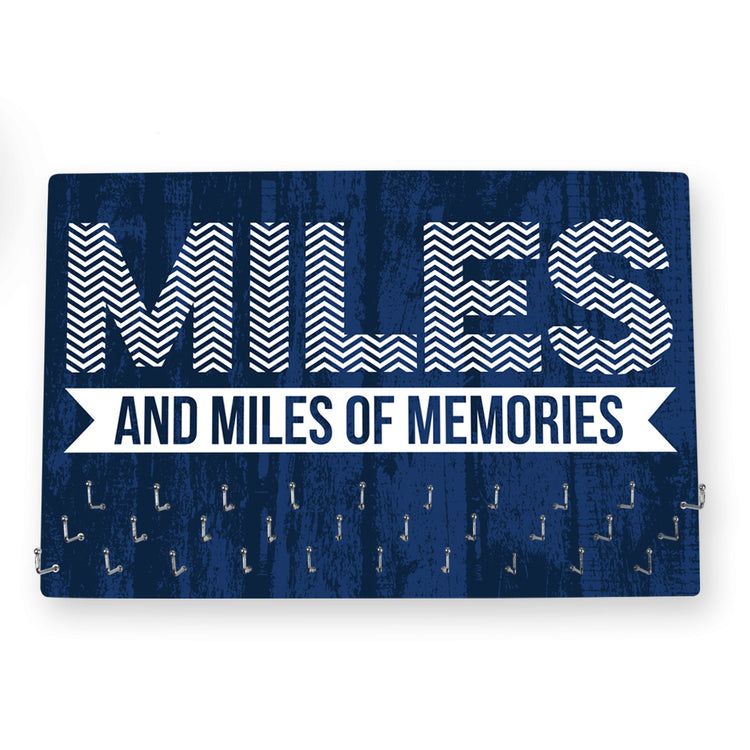 GFAR Running Large Hooked on Medals Hanger - Miles and Miles of Memories