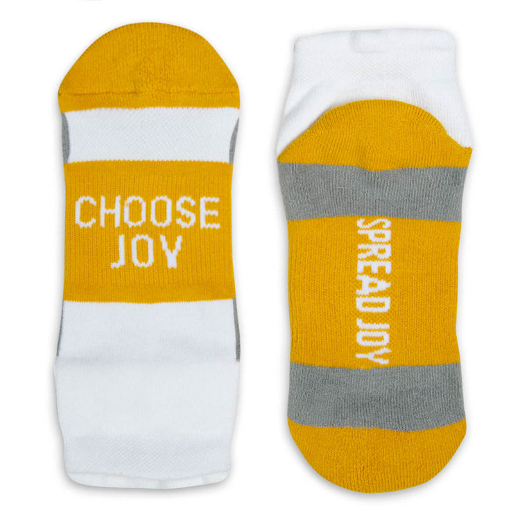 Socrates® Woven Performance Sock Choose Joy (Yellow)