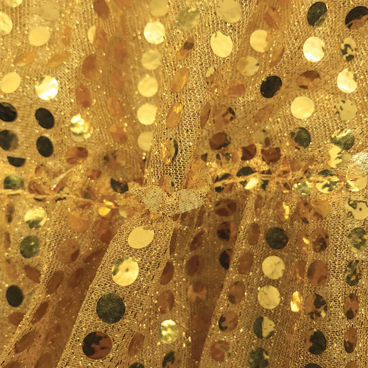 Running Costume Skirt - Gold Glitter Sequined