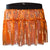 Running Costume Skirt - Orange Glitter Sequined