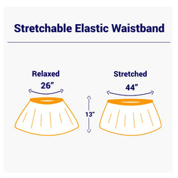 Running Costume Skirt - Silver Glitter Sequined