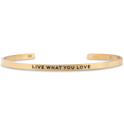InspireME Cuff Bracelet - Live What You Love