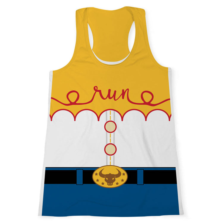 Women's Performance Tank Top - Cowgirl [Adult Medium] -SS