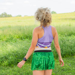 Mermaid With Scales Running Outfit