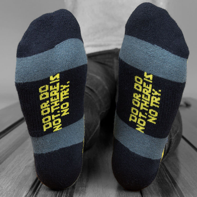 Socrates® Woven Performance Sock - May the Run be with You