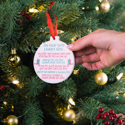Running Round Ceramic Ornament - You Know You Are a Runner When...