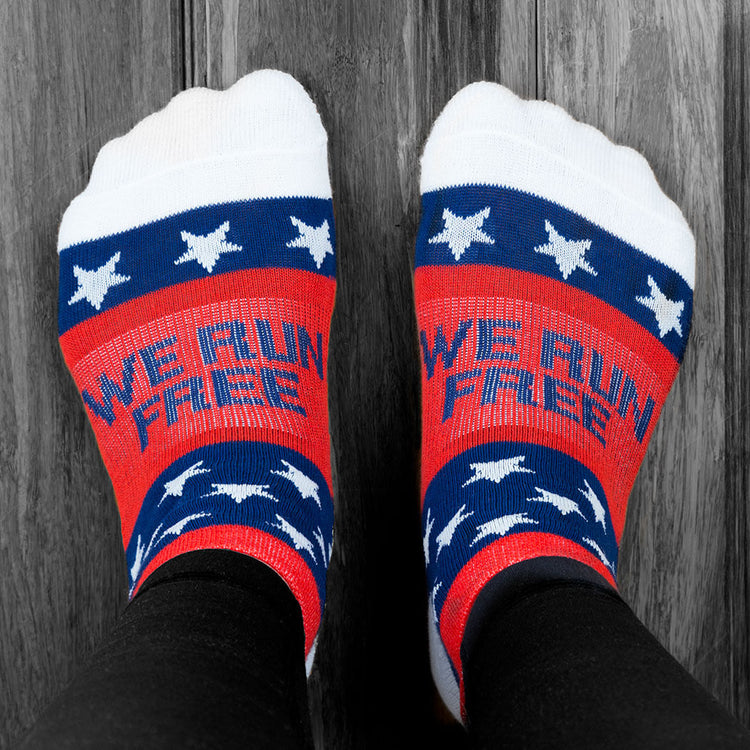 Socrates® Woven Performance Sock - We Run Free [Adult] - SS