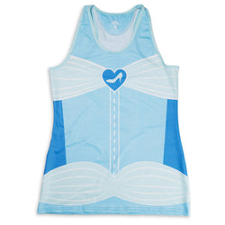 Women's Performance Tank Top - Glass Slipper