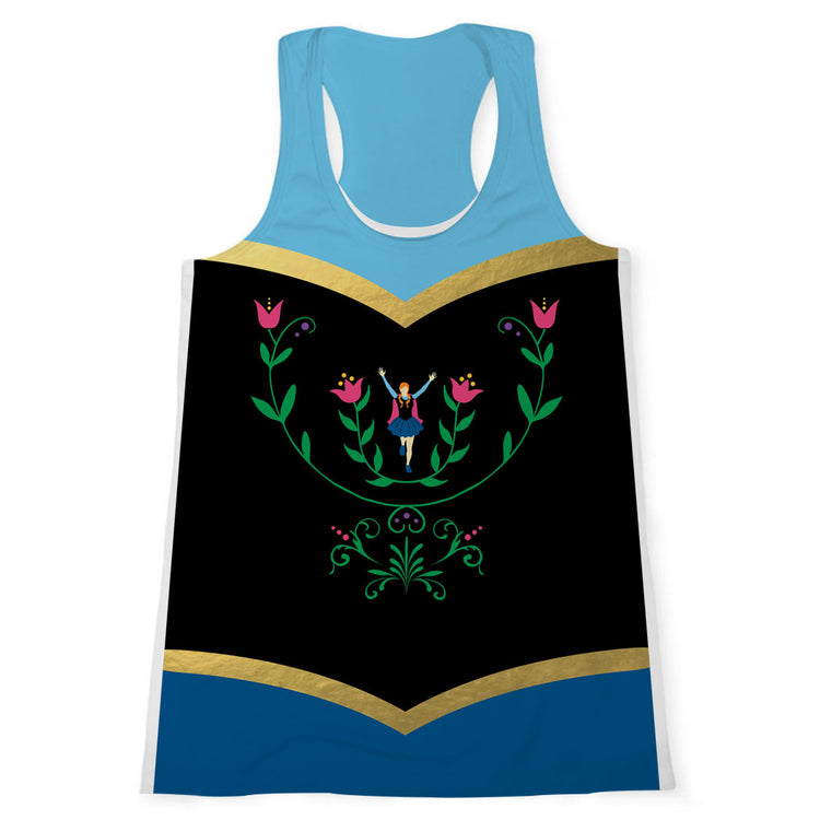 Women's Performance Tank Top - Sister Princess [Adult Large] - SS