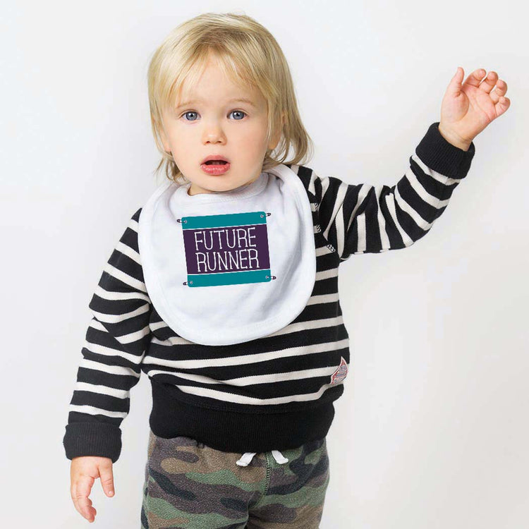 Running Baby Bib - Future Runner