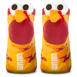 Costume Ankle Socks - Run Now Gobble Later Turkey