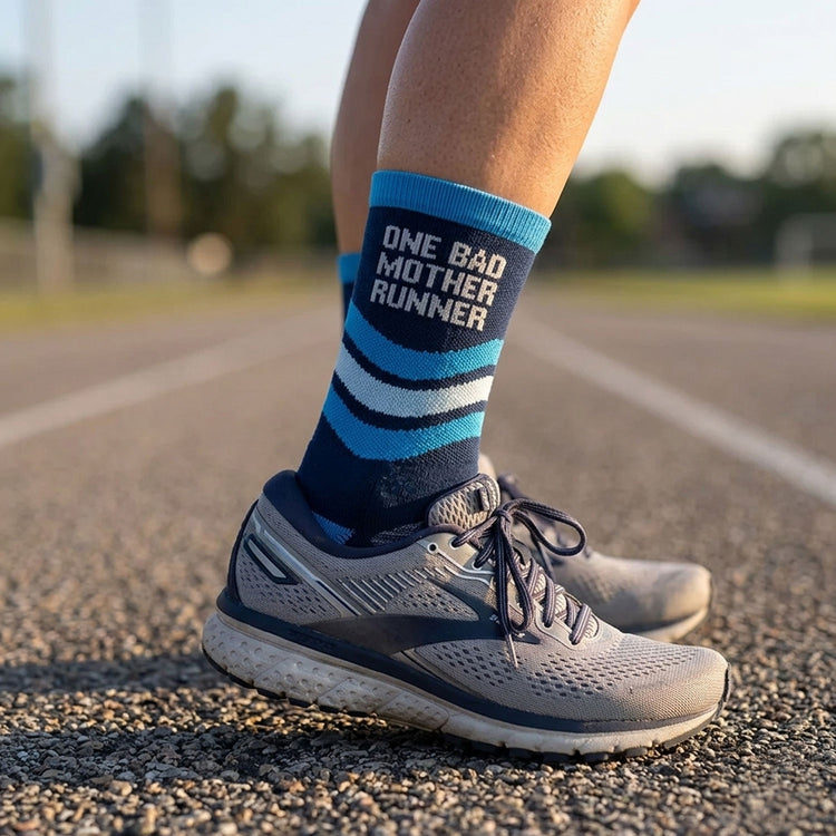 Socrates® Mid-Calf Socks - One Bad Mother Runner