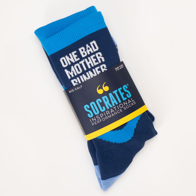 Socrates® Mid-Calf Socks - One Bad Mother Runner