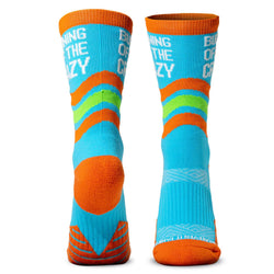 Socrates® Mid-Calf Socks - Burning Off The Crazy