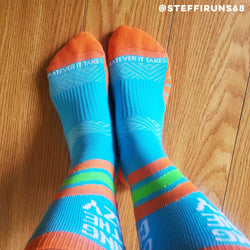 Socrates® Mid-Calf Socks - Burning Off The Crazy
