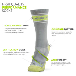Socrates® Mid-Calf Socks - Half Marathon