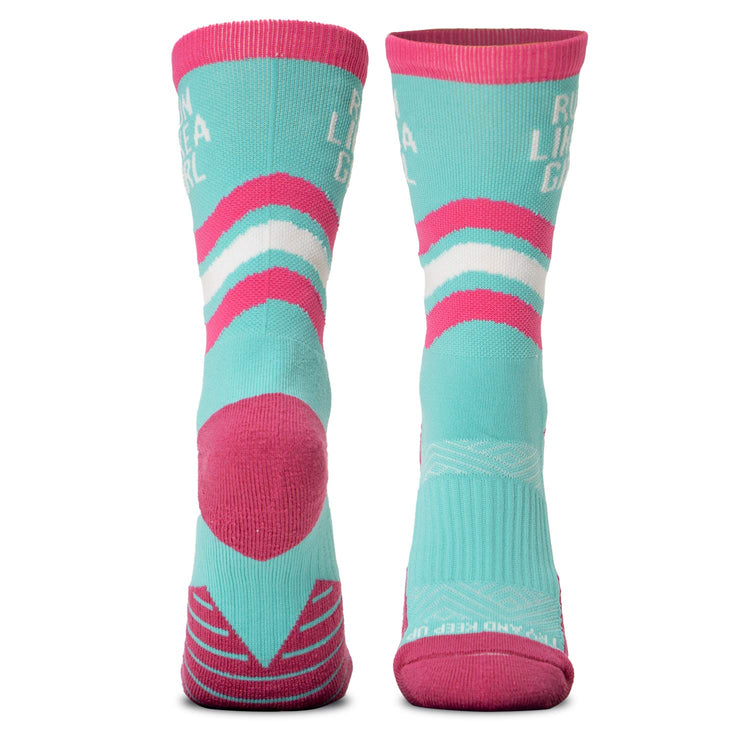 Socrates® Mid-Calf Socks - Run Like a Girl