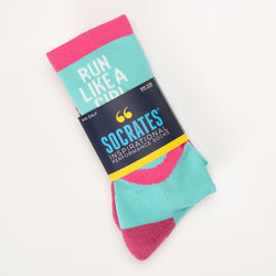 Socrates® Mid-Calf Socks - Run Like a Girl