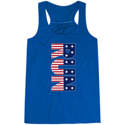 Flowy Racerback Tank Top - Patriotic Run