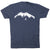 Running Short Sleeve T-Shirt - Trail Runner in the Mountains [Navy/Adult Large] - SS