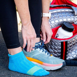 RunTechnology® Performance Socks (Blue)