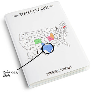 Running Journal - States I've Run